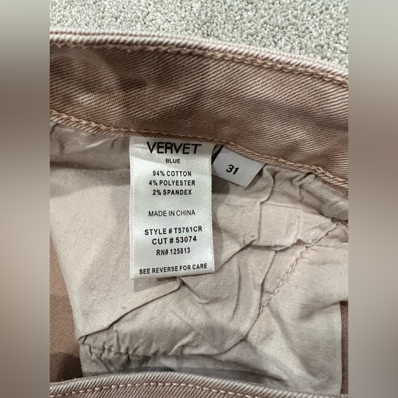 Vervet by Flying Monkey High Rise Crop Pant Size 31 - Picture 2 of 6